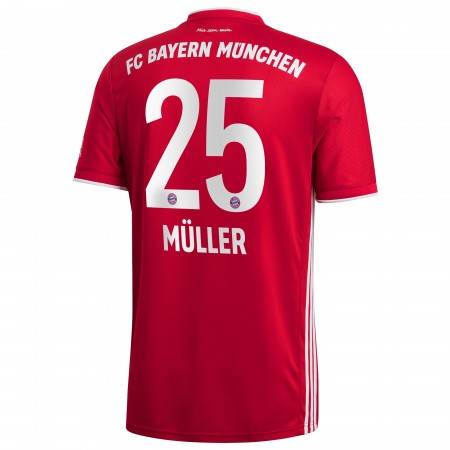 Divisa di Calcio Bayern Monaco Thomas Muller 25 Prima 2020-2021 
